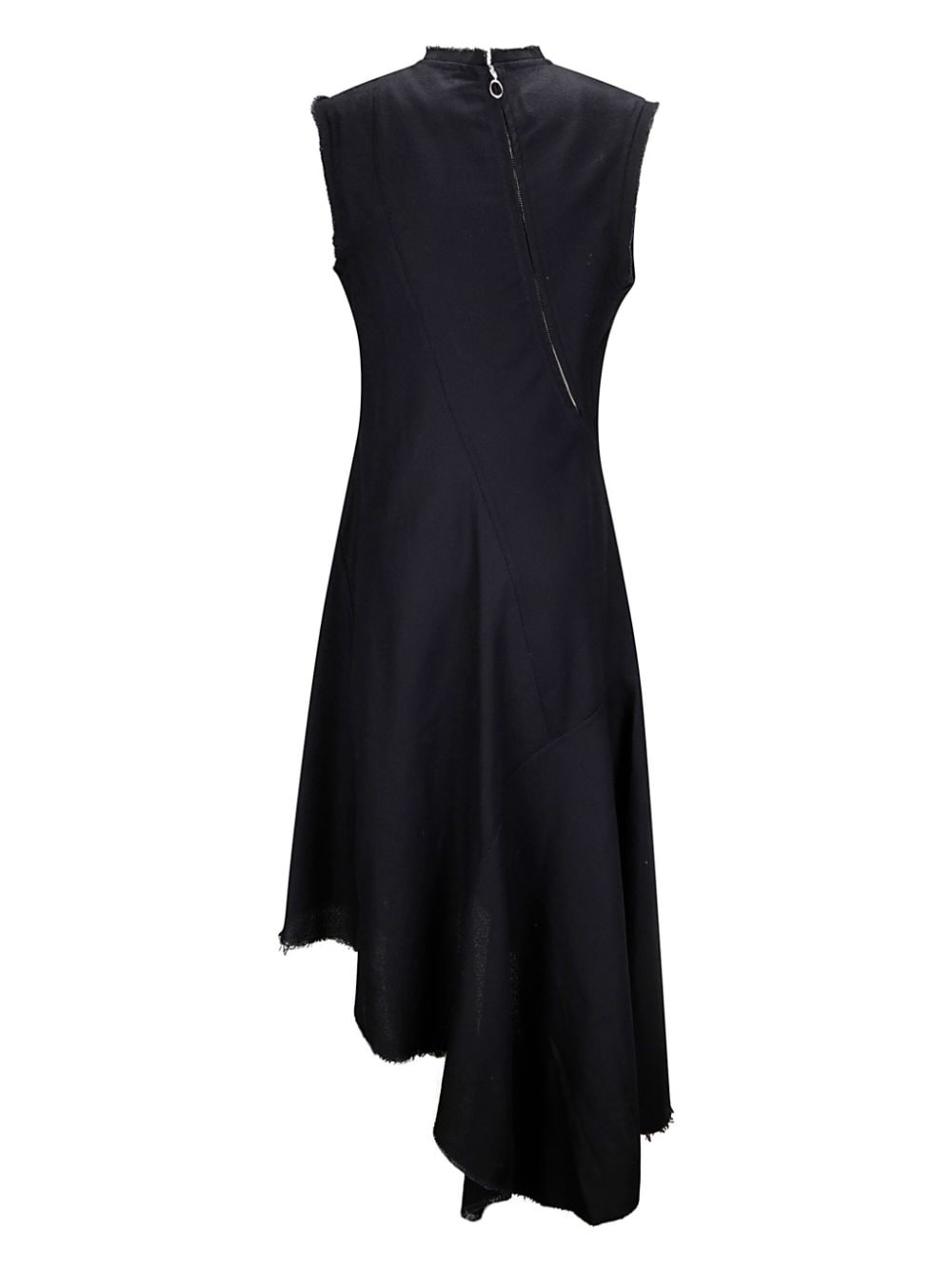 Marques'Almeida asymmetric dress - Zwart