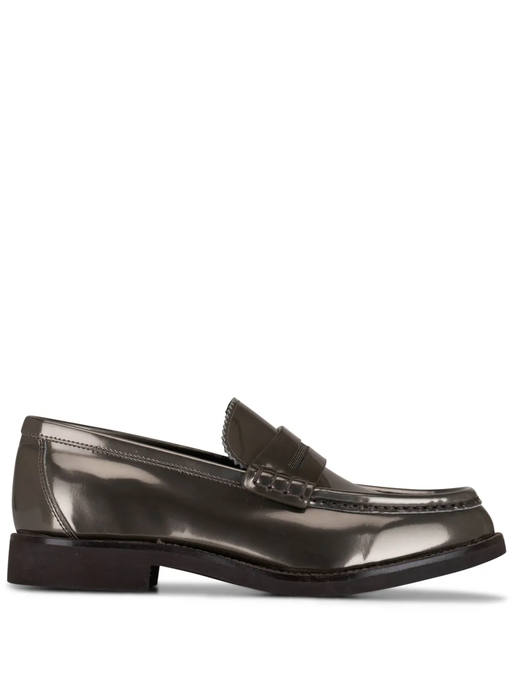 Brunello Cucinelli Mocassini Monili - Argento