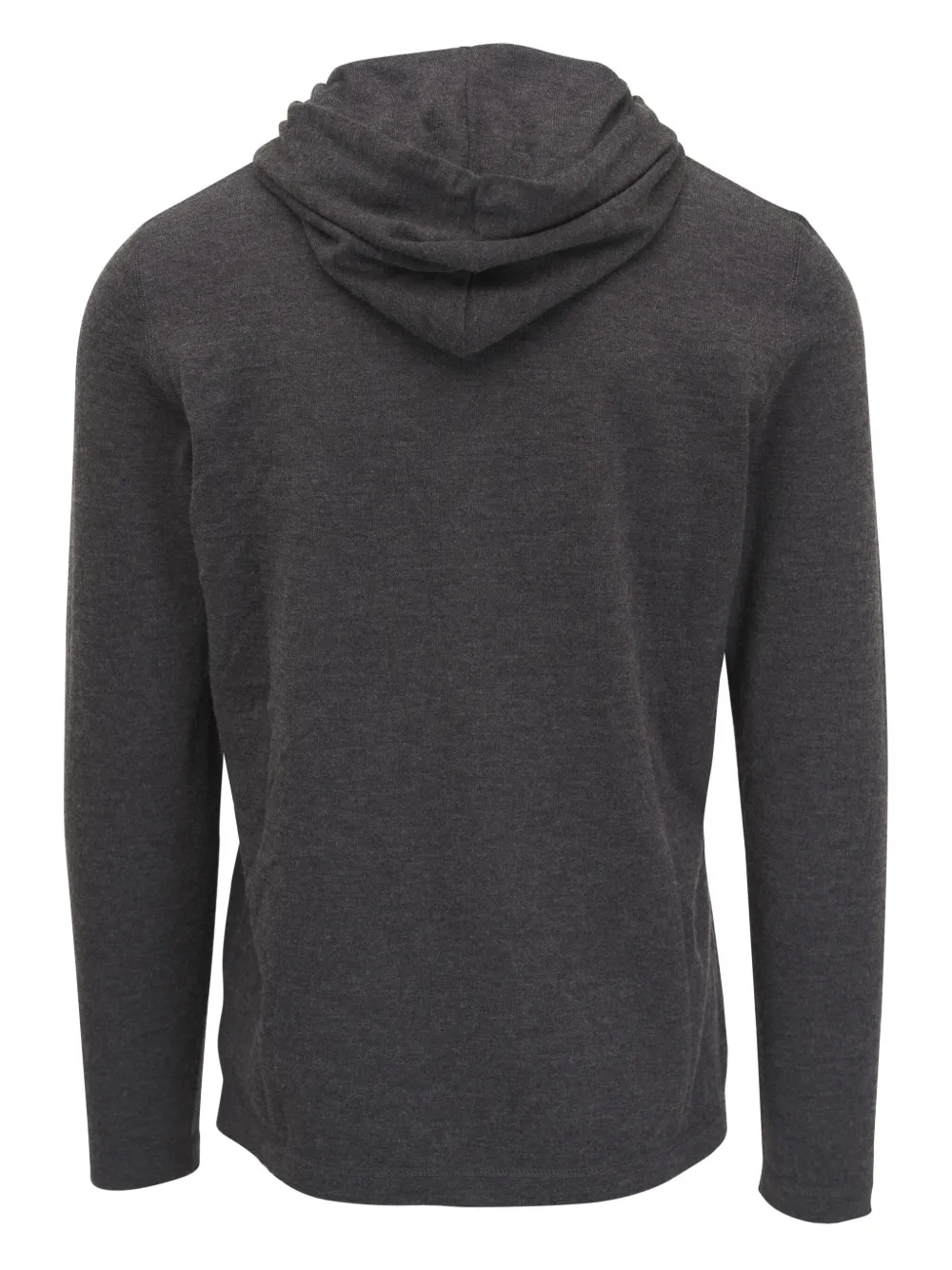 Kiton fine-knit hoodie - Grijs