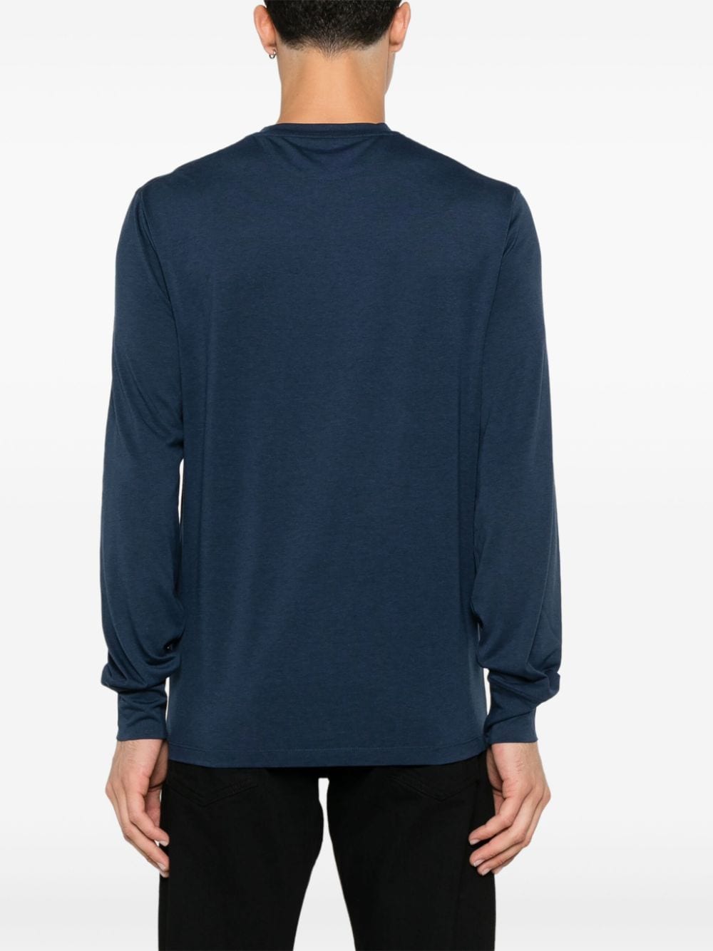 Shop Tom Ford Long-sleeve T-shirt In Blue