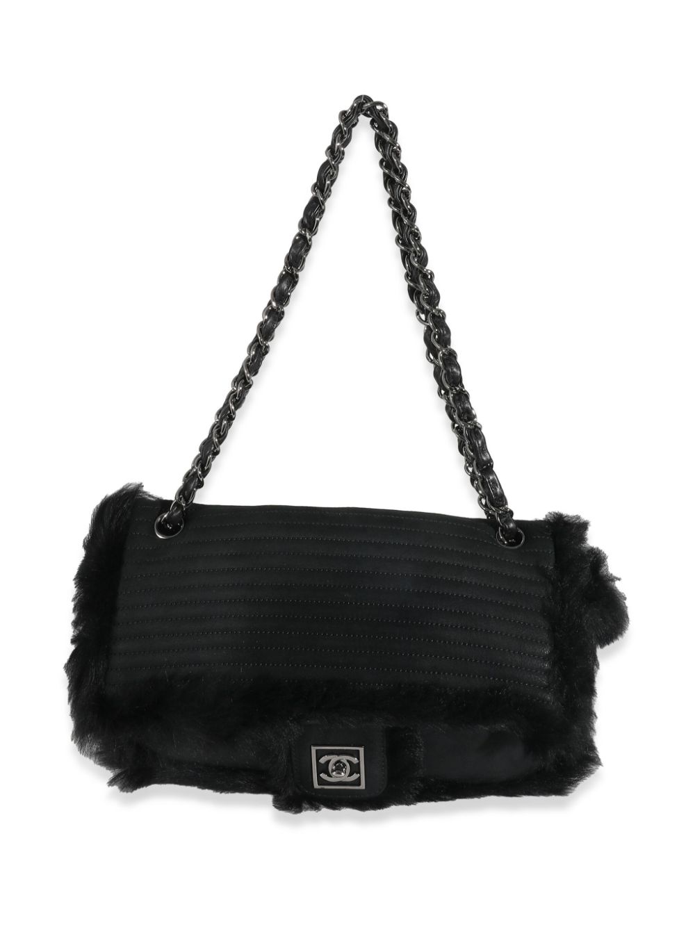 Affordable HOT SALE CHANEL 2006-2008 small Classic Flap shoulder bag Women