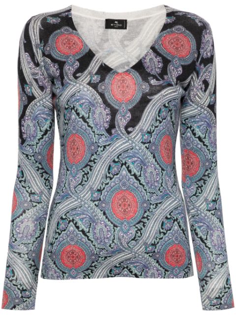 ETRO paisley sweater Women