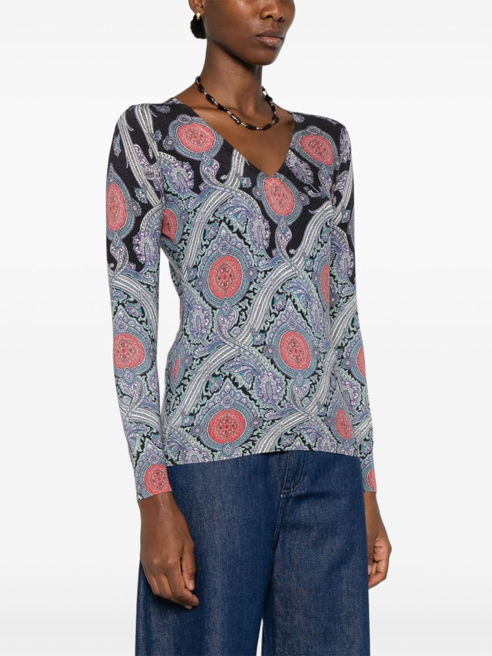 ETRO paisley sweater Women