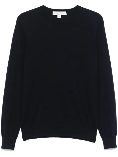 Ralph Lauren Purple Label Klassischer Kaschmirpullover