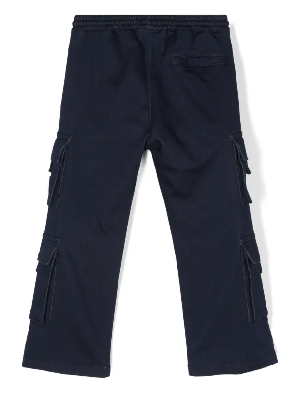 Dolce & Gabbana Kids ロゴ カーゴパンツ | ブルー | FARFETCH JP