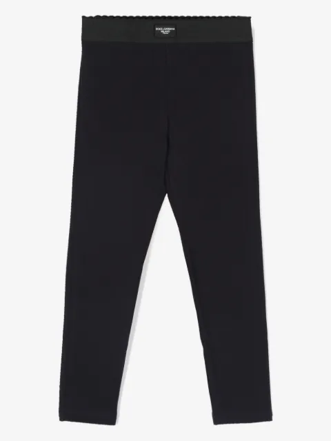 Dolce & Gabbana Kids leggings med logomærke