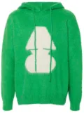 Autry knit hoodie - Green