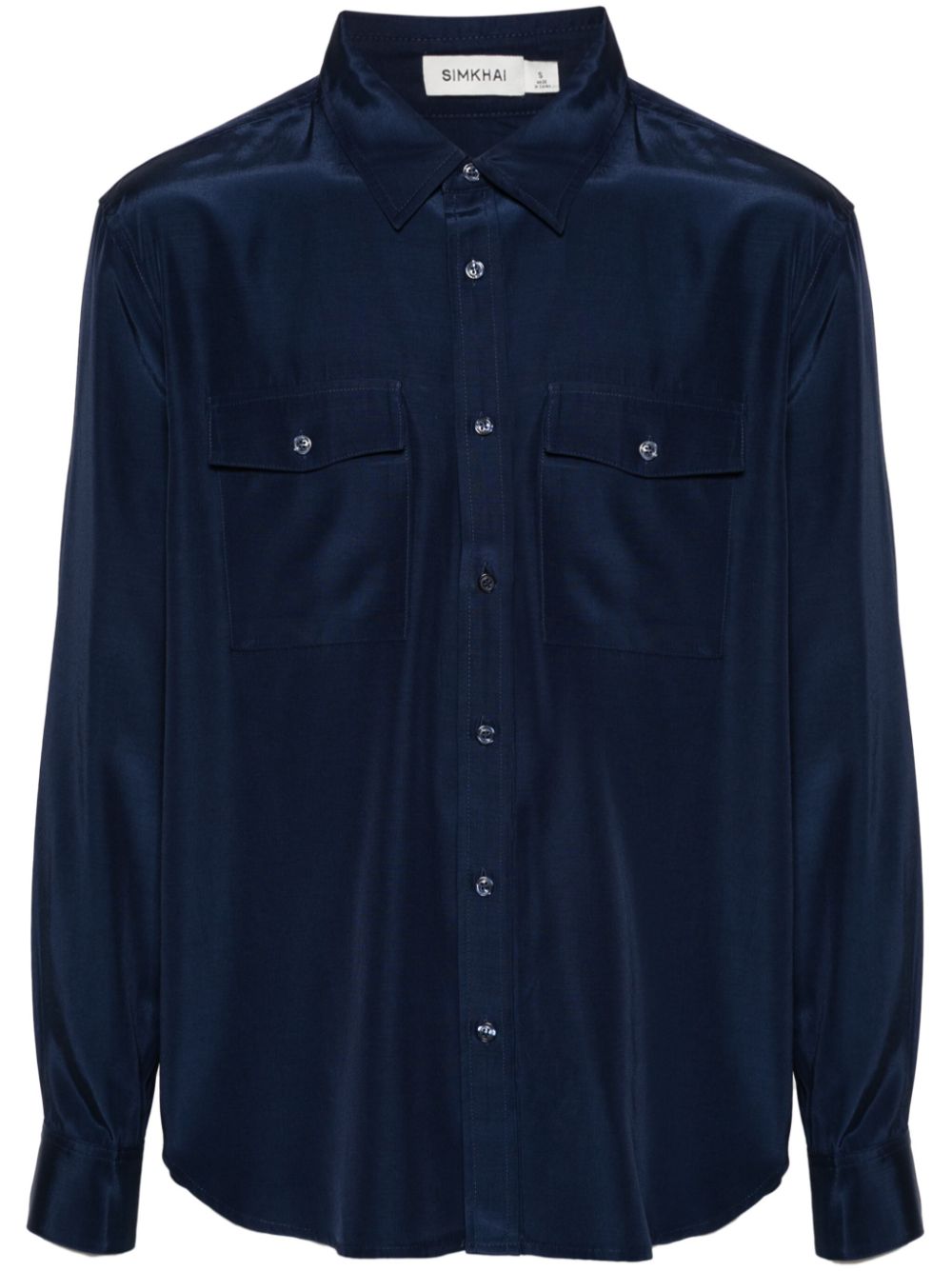 Simkhai Niall shirt - Blue