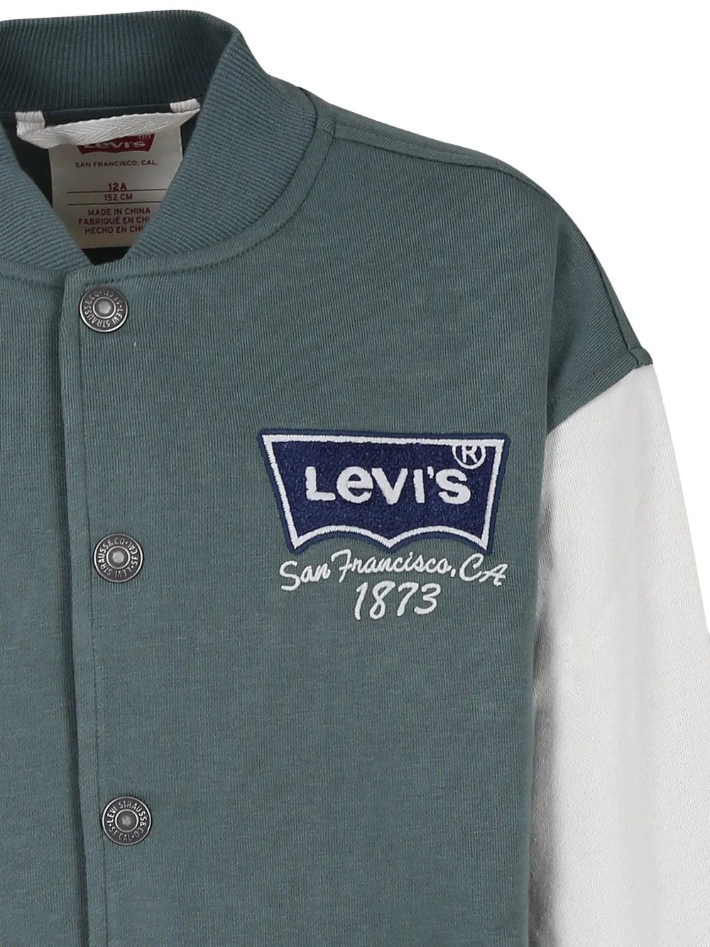 LEVI'S CHENILLE-LOGO BOMBER JACKET