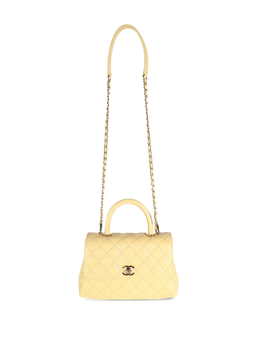 CHANEL small Coco Handle two-way handbag Women