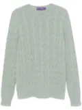 Ralph Lauren Purple Label cable-knit sweater - Green