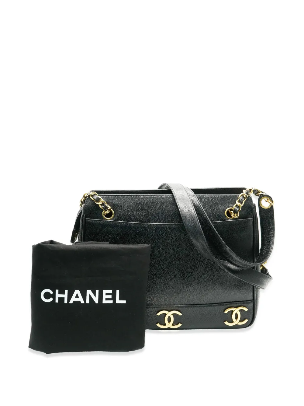 Cheap CHANEL 1994-1996 Triple CC crossbody bag Men