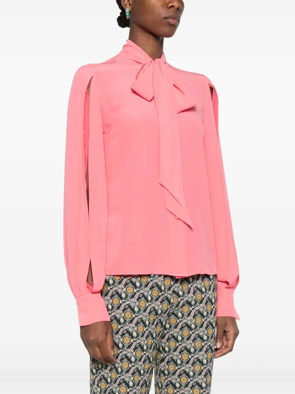 ETRO Blouse met strik Roze