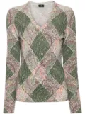 ETRO diamond-pattern sweate - Neutrals