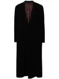 Yohji Yamamoto wool coat - Black