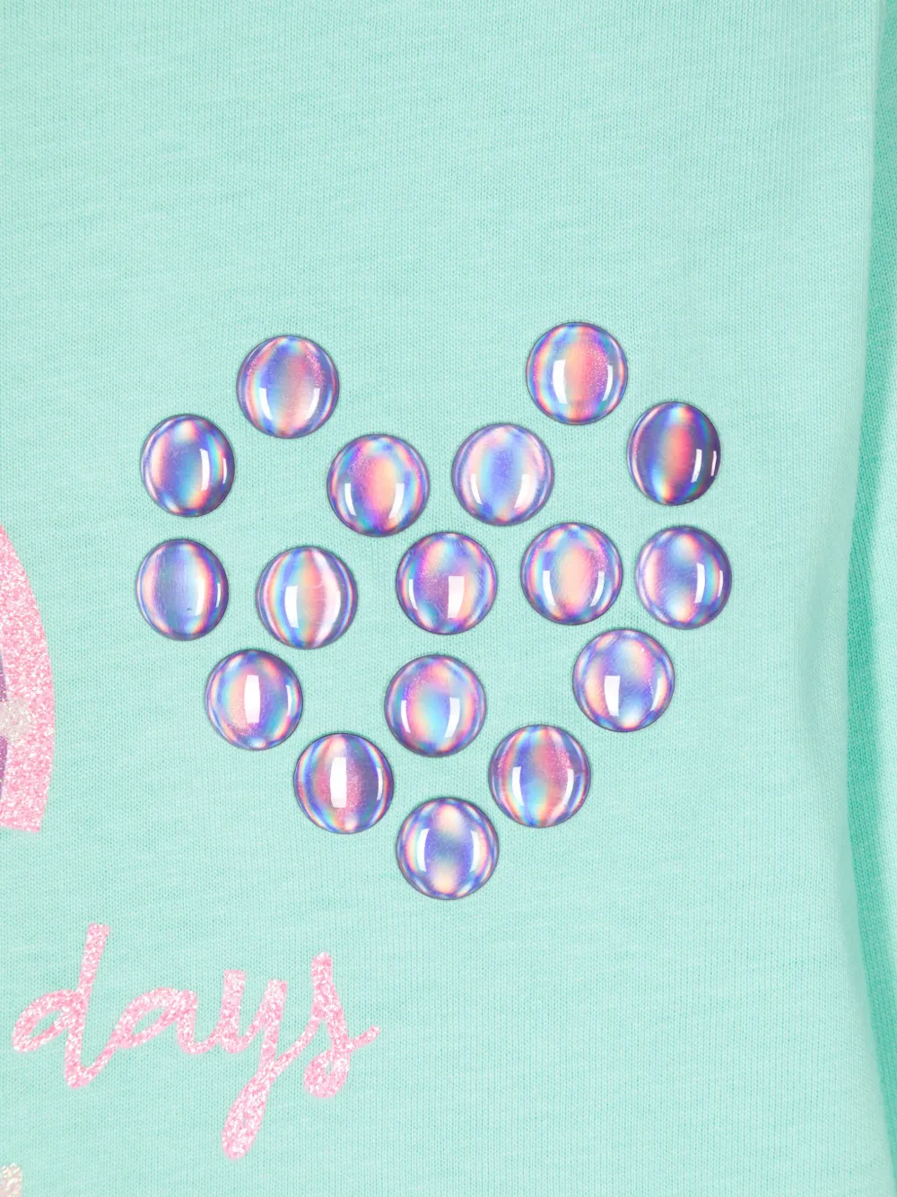 Billieblush T-shirt met logoprint Groen