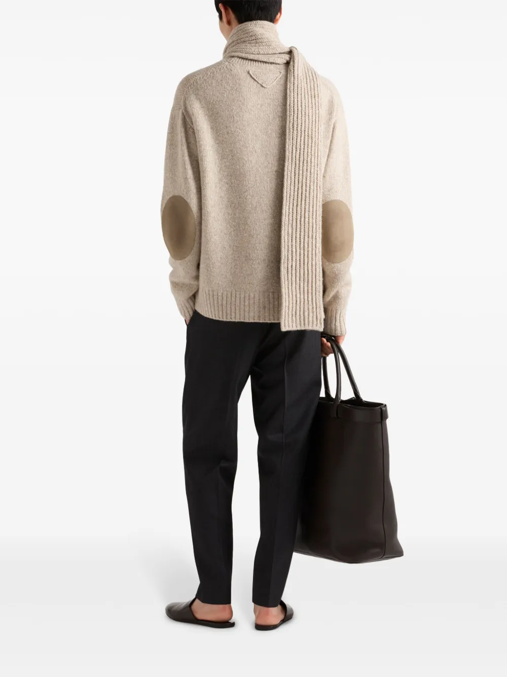 Prada Kasjmier vest Beige