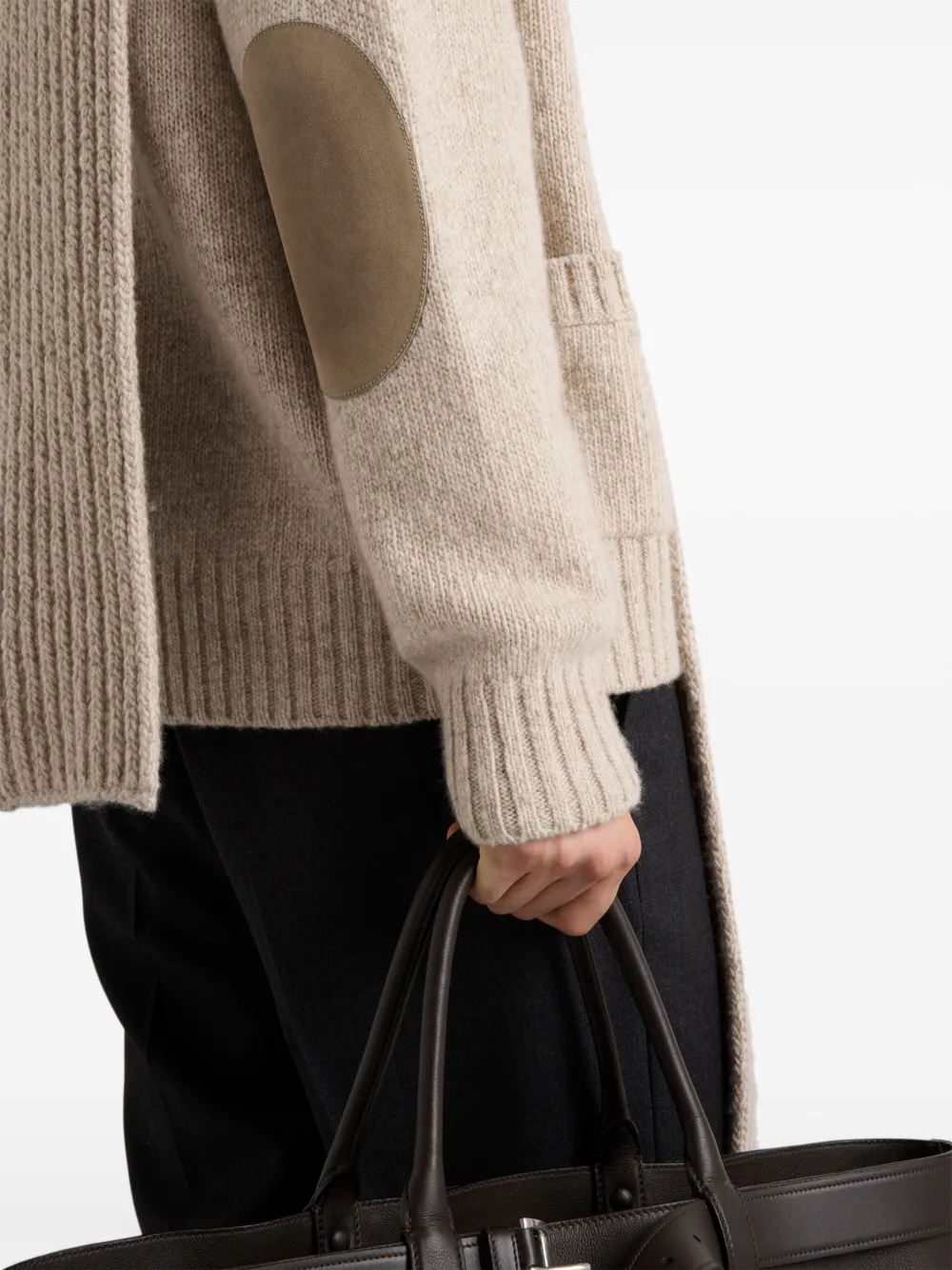 Prada Kasjmier vest Beige