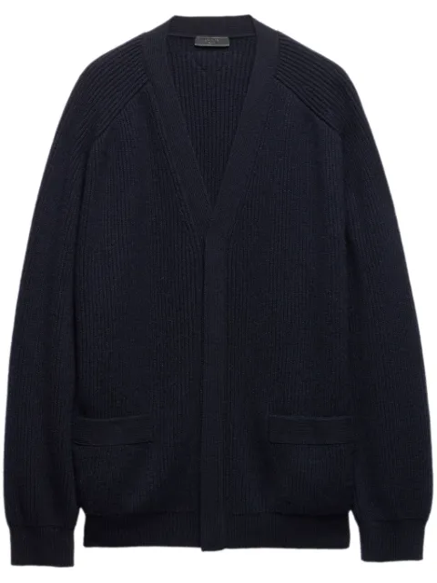 Prada Vネック カーディガン