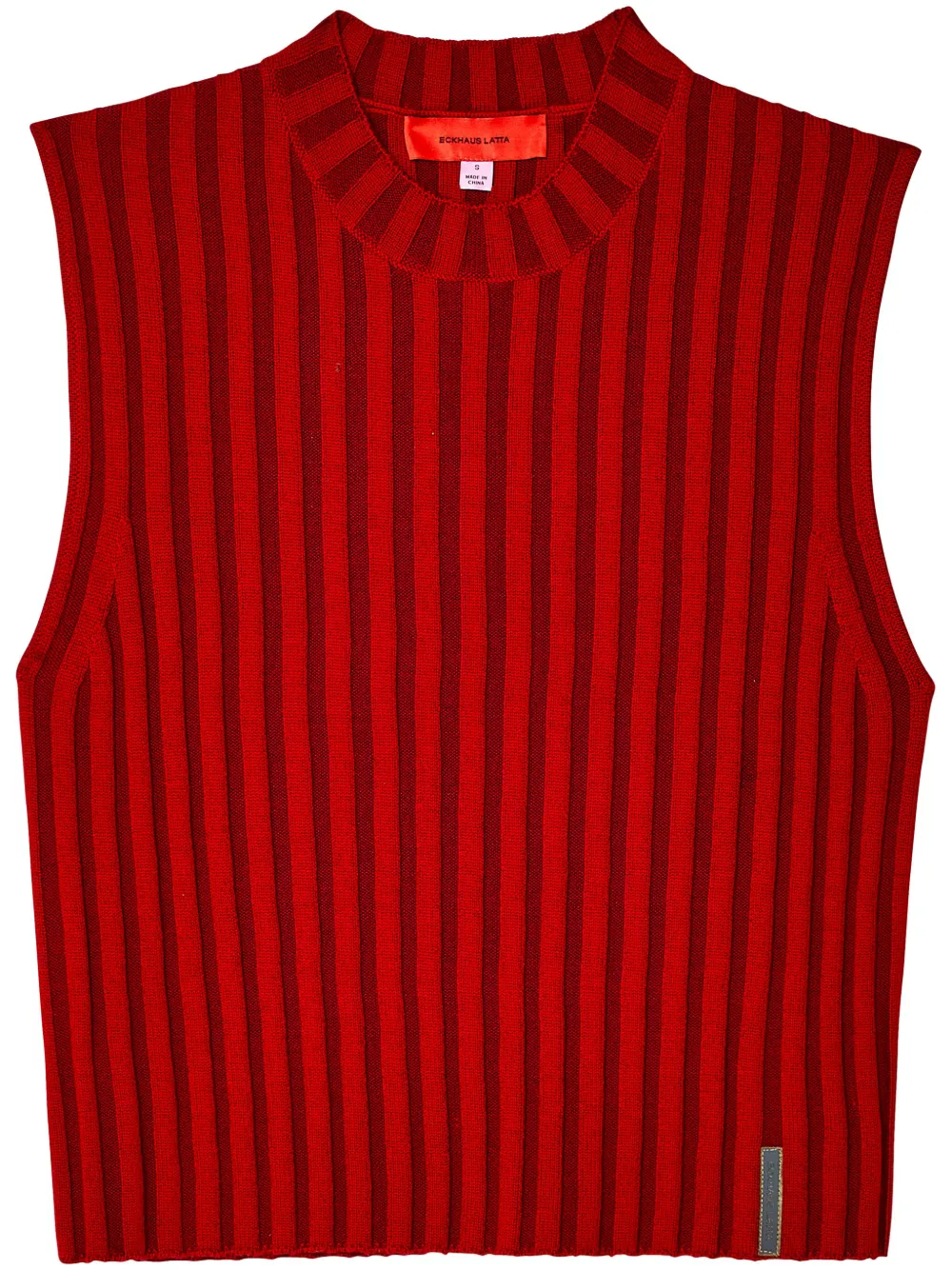 Eckhaus Latta Gilet met klavier Rood
