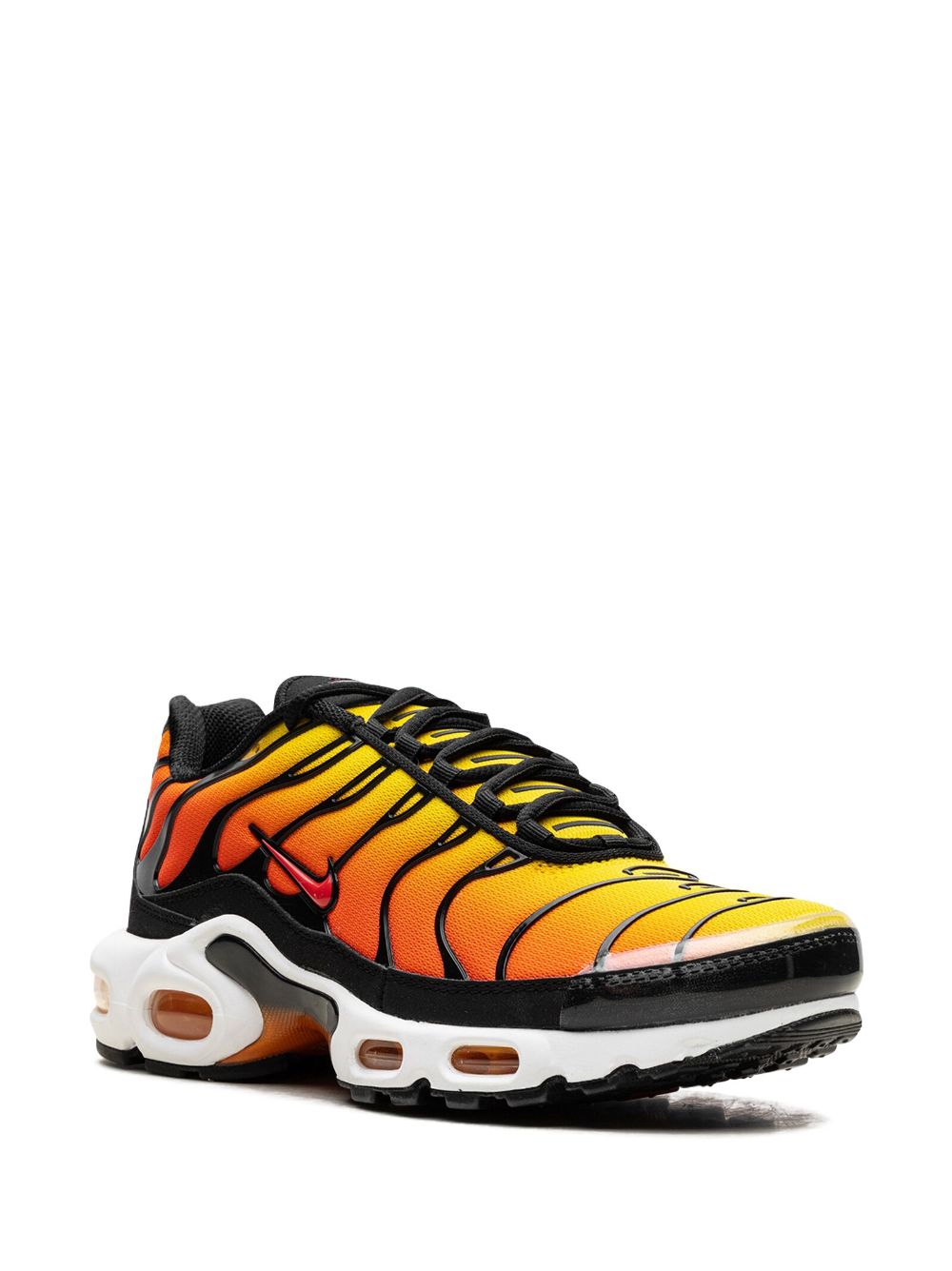 Shop Nike Air Max Plus "sunset" Sneakers In Schwarz