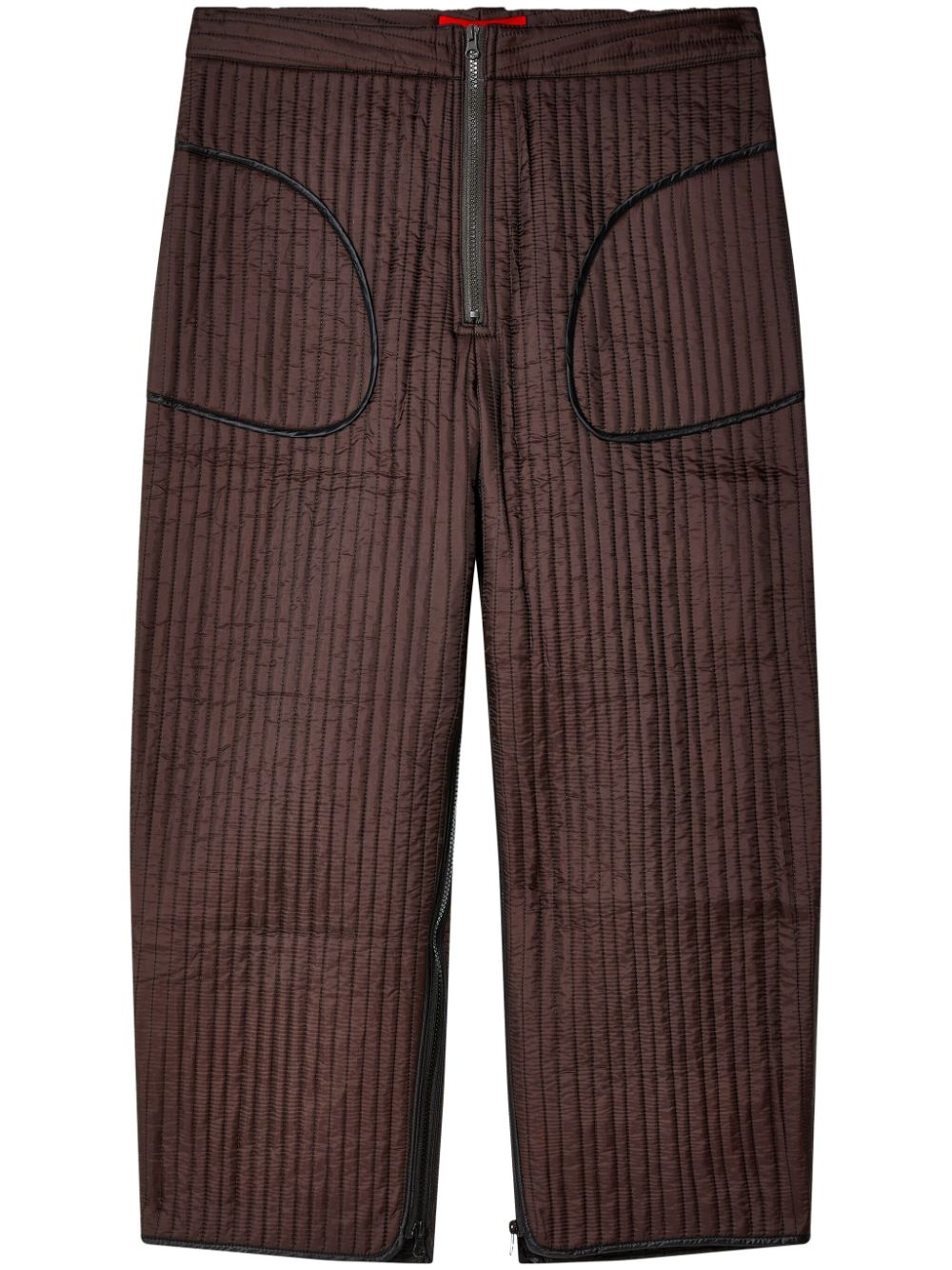 Eckhaus Latta Line pants - Brown