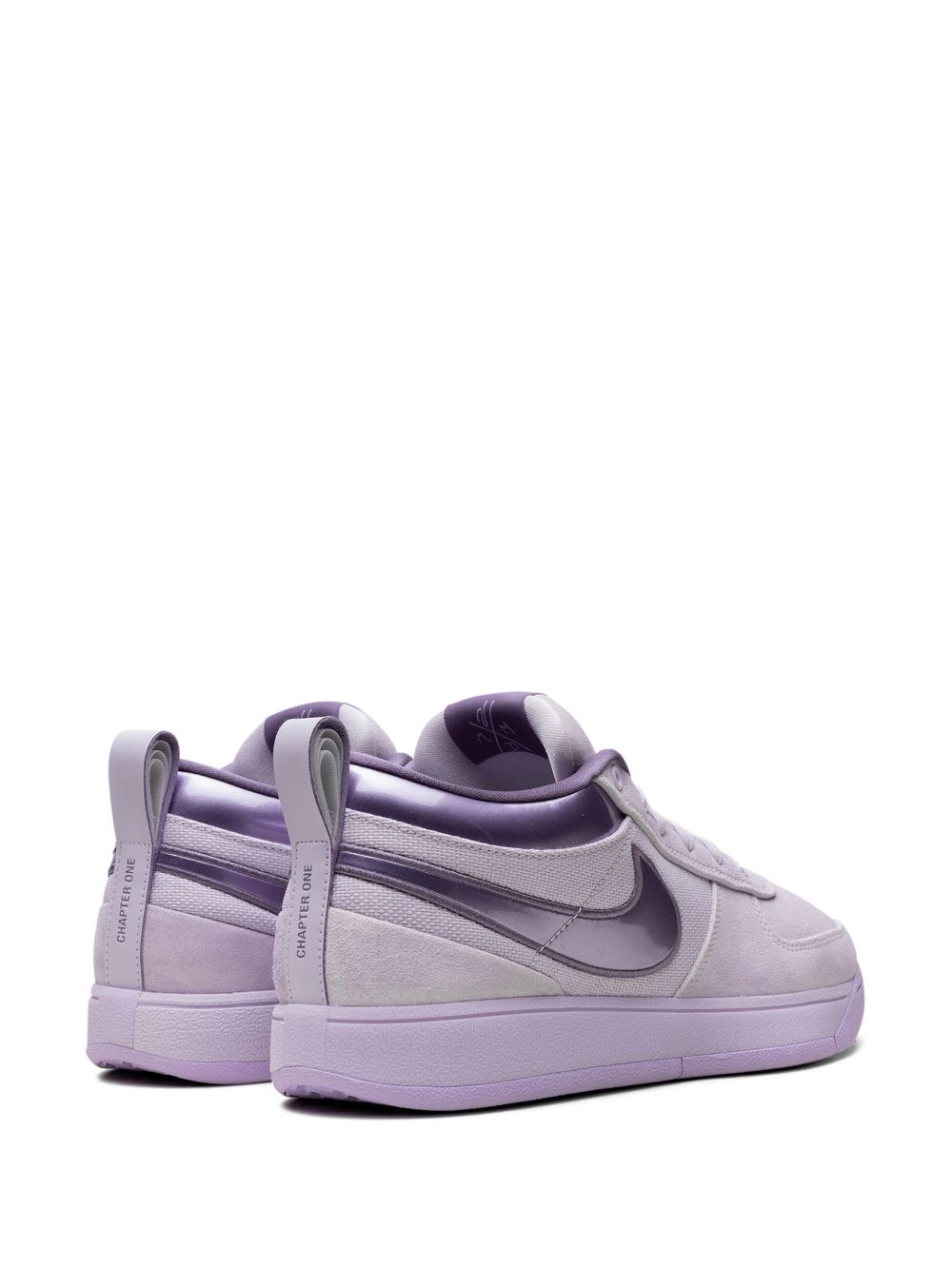 NIKE BOOK 1 "BARELY GRAPE/LILAC BLOOM/DAYBREAK" SNEAKERS 