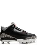 Jordan Air Jordan 3 Retro ""Black/Fire Red/Cement Grey/White"" cleats