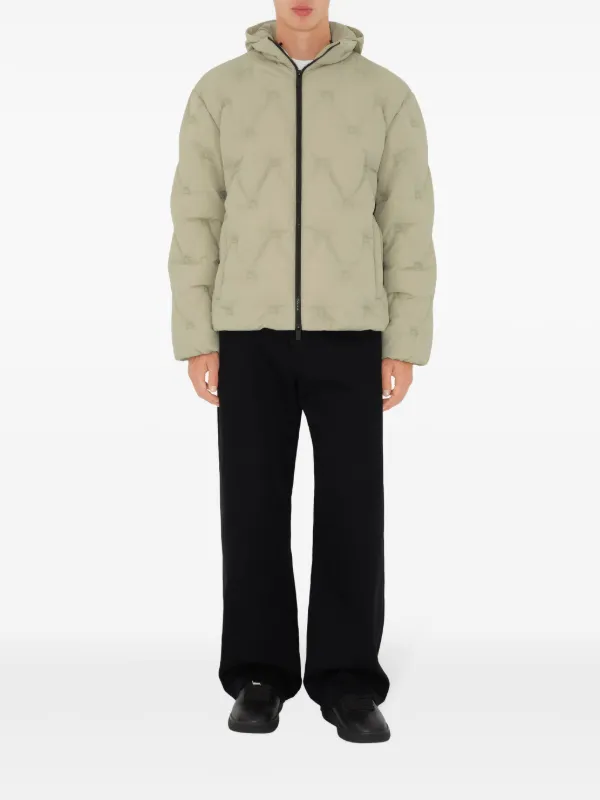 Burberry パデッドジャケット | ニュートラル | FARFETCH JP