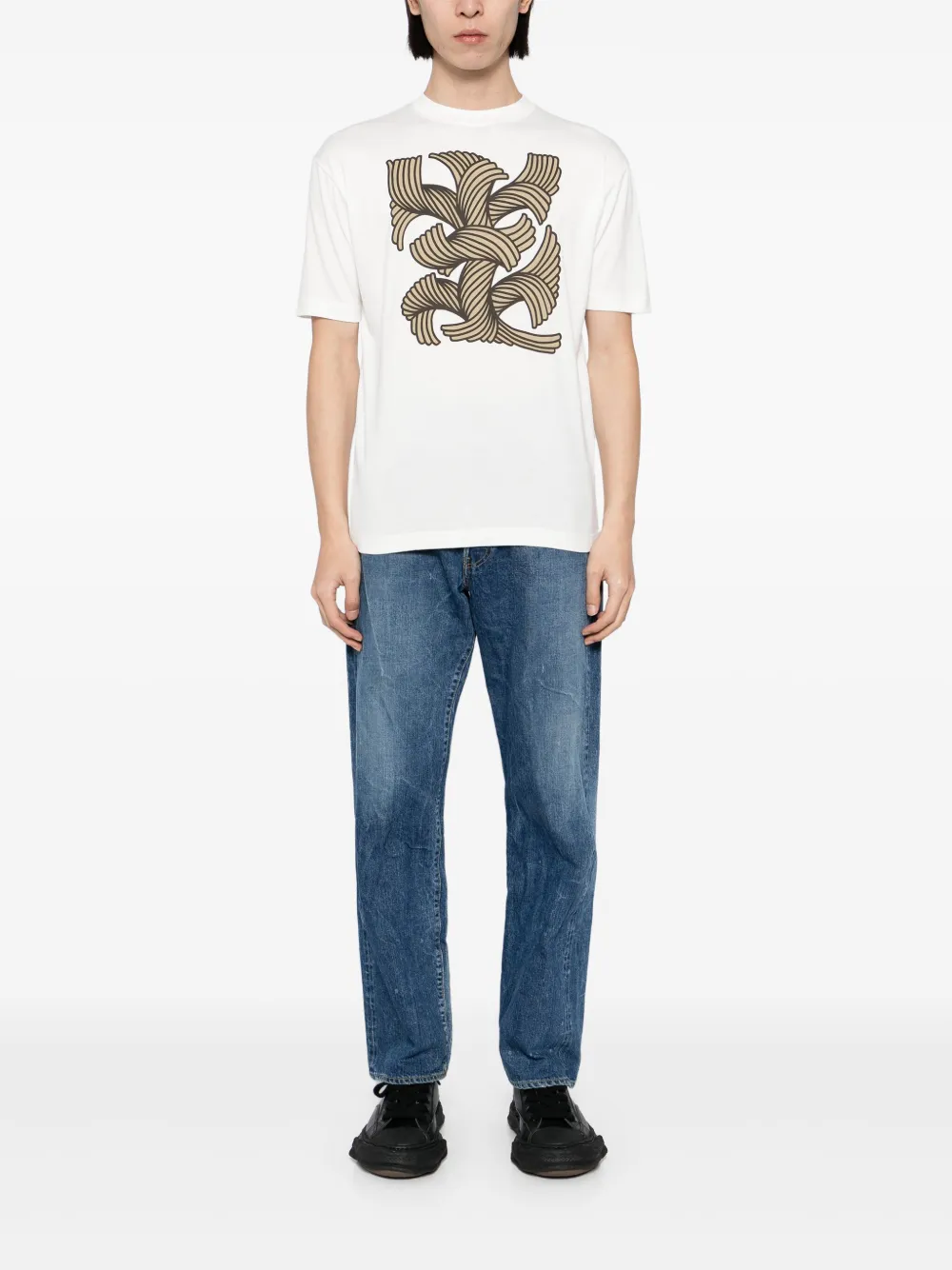 Christopher Nemeth Printed T-shirt | White | FARFETCH SG
