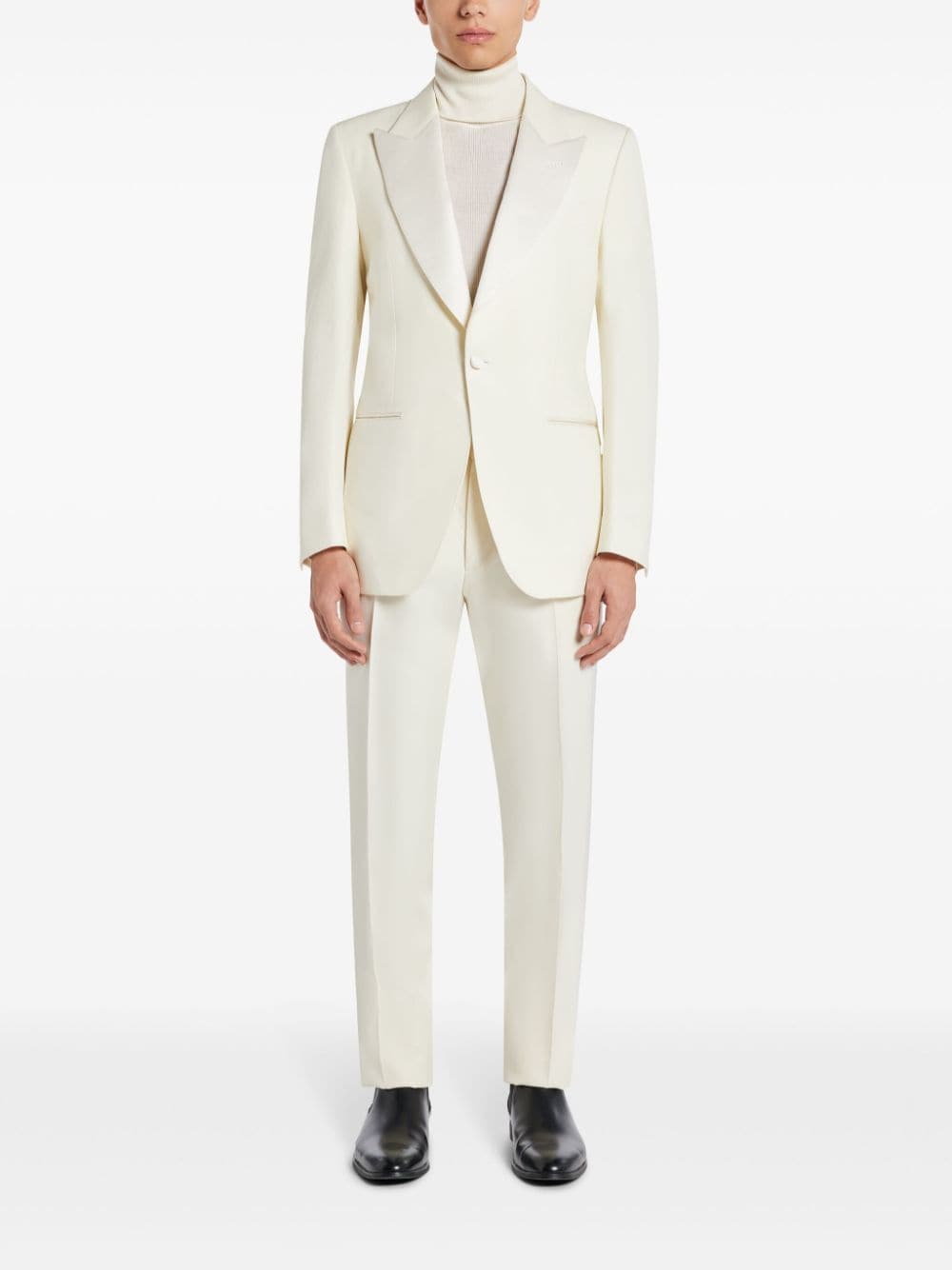 TOM FORD single-breasted blazer - Wit