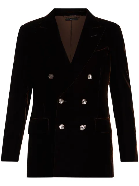 TOM FORD blazer con doble botonadura