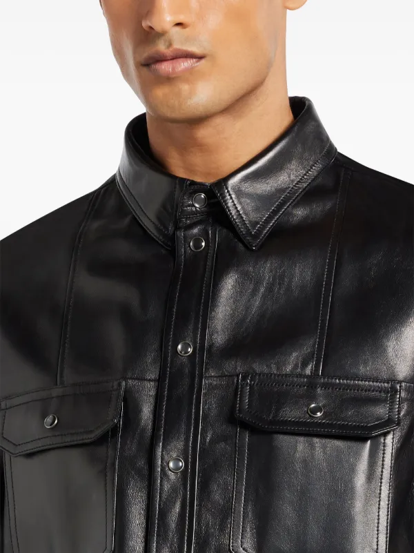 TOM FORD ウエスタン シャツ | ブラック | FARFETCH JP 