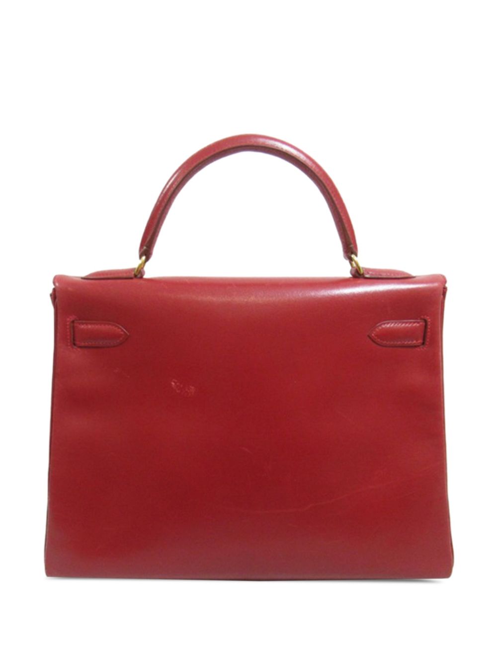 Hermès Pre-Owned 1997 Box Calf Kelly Retourne 32 satchel - Rood