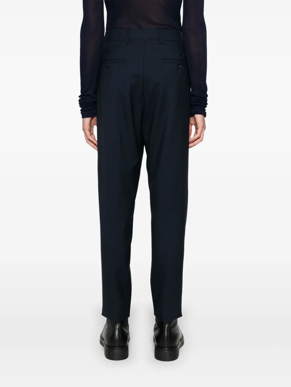 AMI ALEXANDRE MATTIUSSI TAILORED TROUSERS