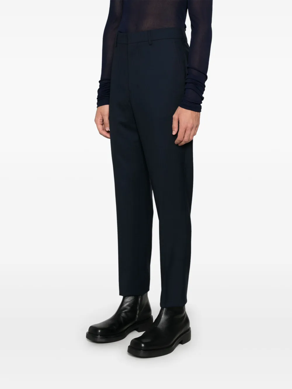 AMI ALEXANDRE MATTIUSSI TAILORED TROUSERS