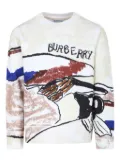 Burberry Kids graphic-print T-shirt - White