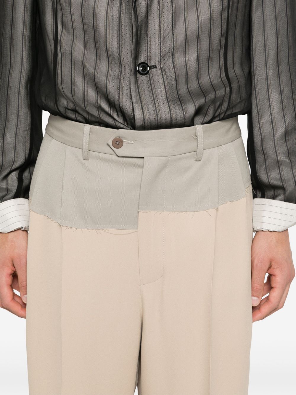 Shop Magliano Osiris Trousers In Neutrals