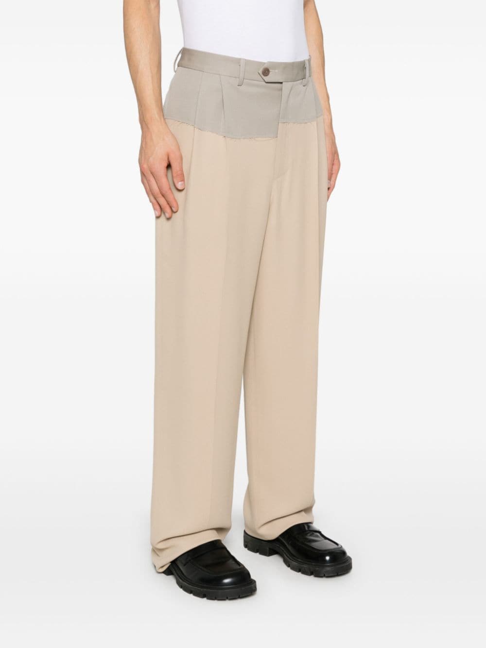 Shop Magliano Osiris Trousers In Neutrals