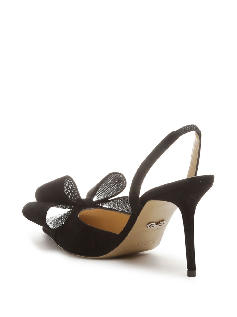 Shop Mach & Mach 85mm Le Cadeau Pumps In Schwarz