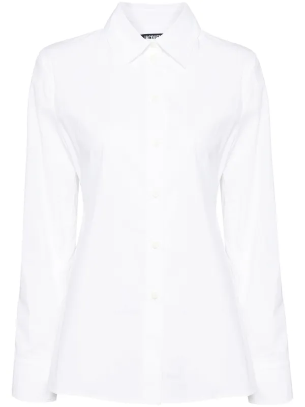 Jacquemus Les Sculptures Blouse in White