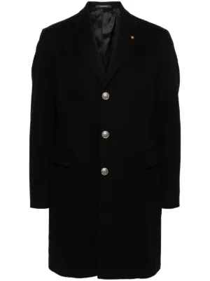 Rick Owens ダブルコート | ブラック | FARFETCH JP