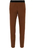 ERMANNO FIRENZE logo-waistband trousers - Brown