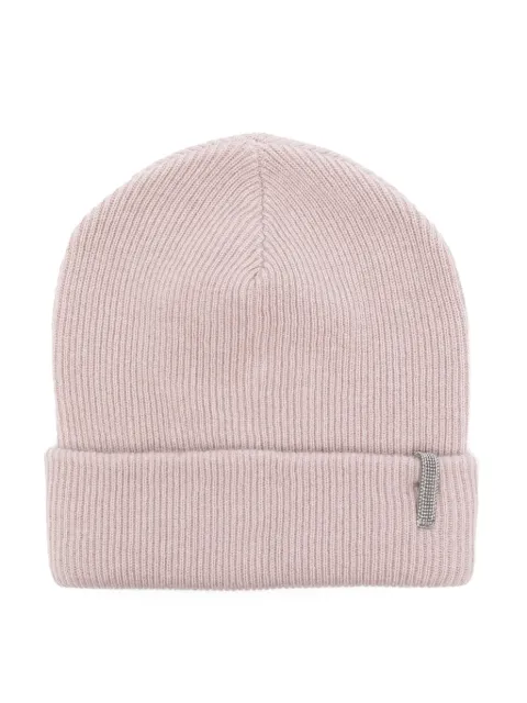 Brunello Cucinelli Kids cashmere beanie hat