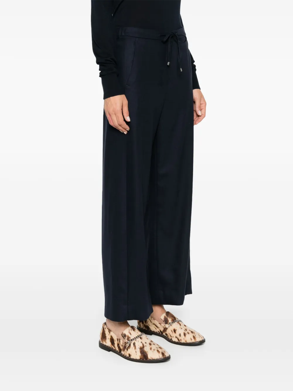 Shop 's Max Mara Floria Trousers In Blue