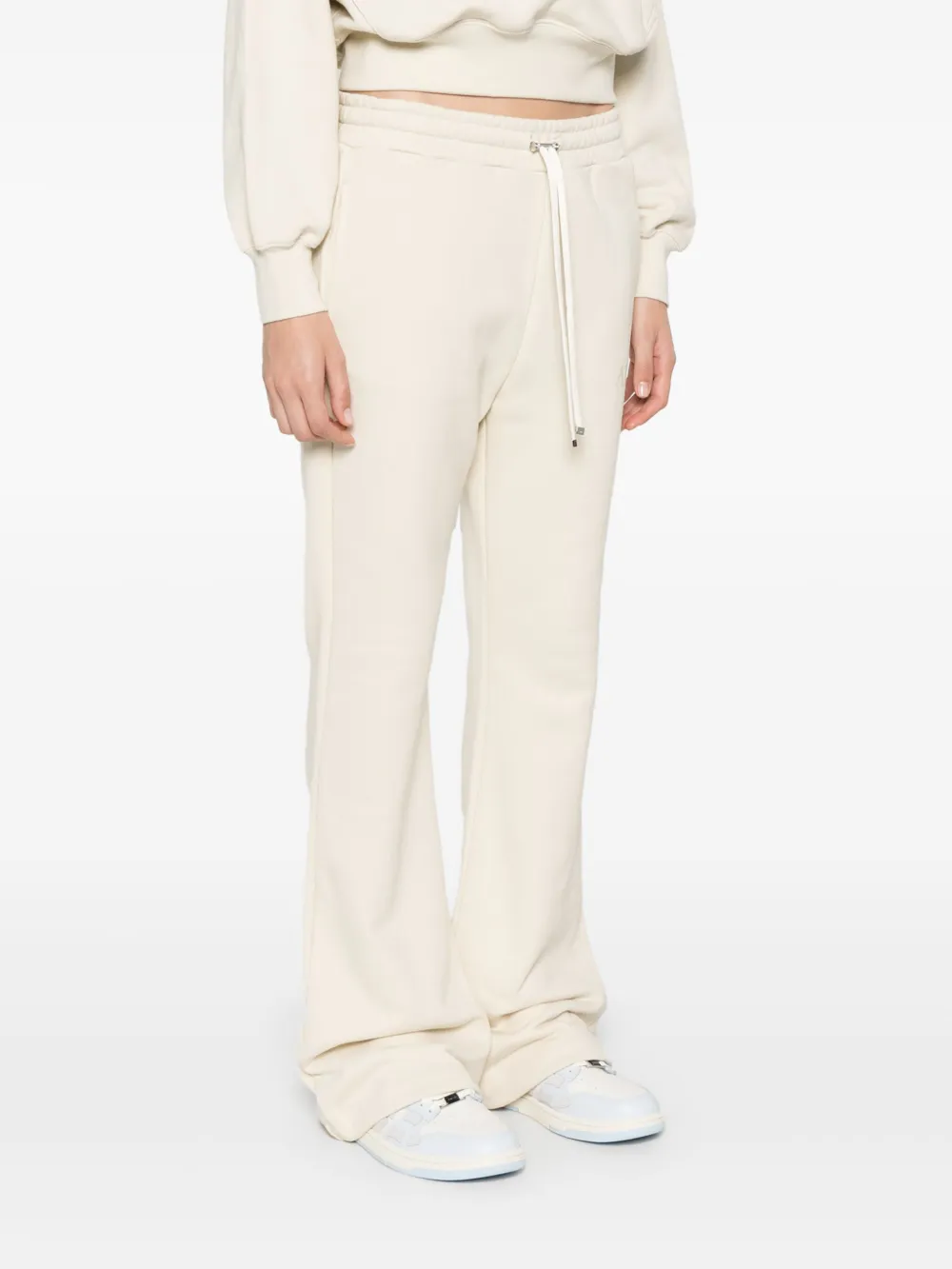 Cheap Burberry logo-embroidered track pants Men