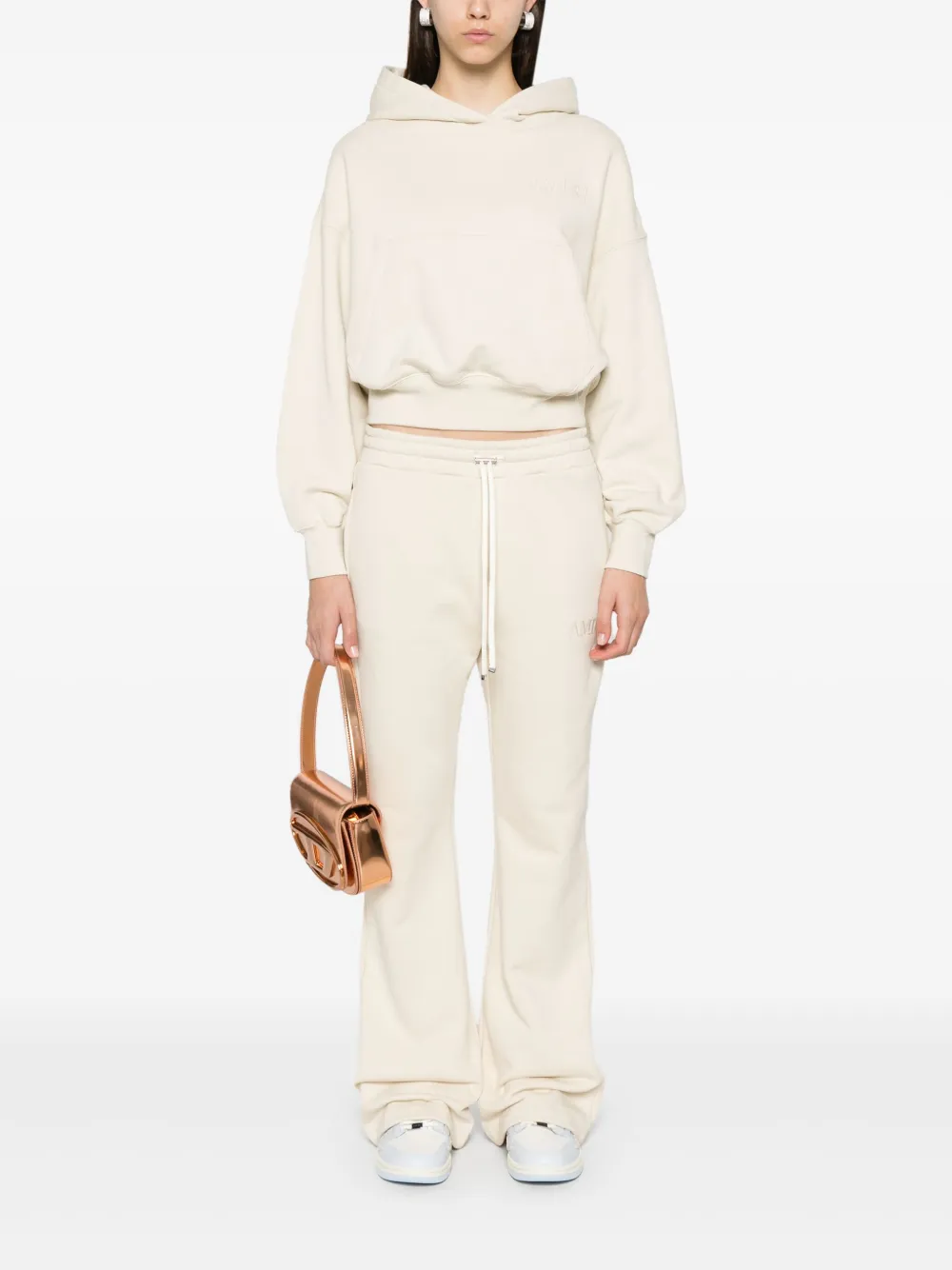 Cheap Burberry logo-embroidered track pants Men