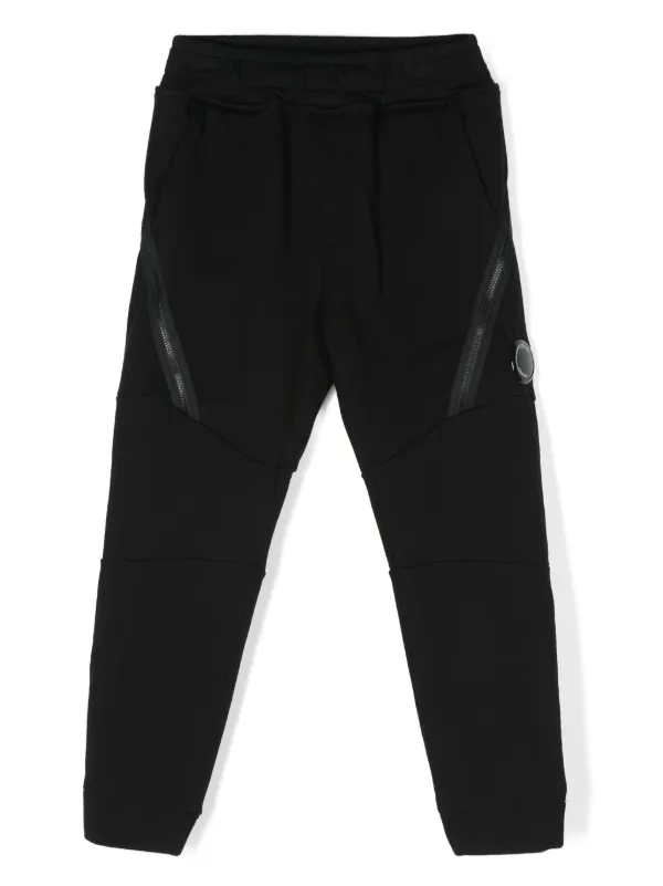 C.P. Company Kids Lens detail Track Pants Black FARFETCH AE