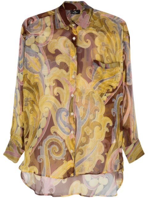 ETRO floral-print shirt Women