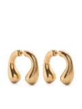 Panconesi stud copper earrings - Gold